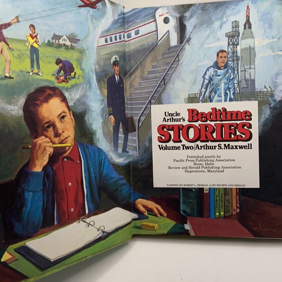 Vintage Uncle Arthur’s Bedtime Stories Complete 5 Volume Set Hardcovers 1970’s - Picture 14 of 15
